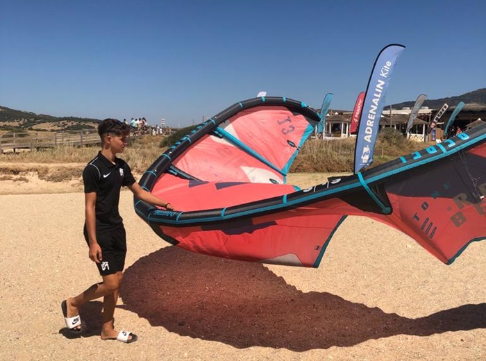 Kitesurf strapless