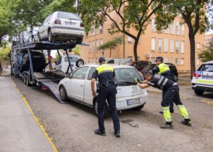 retirada de vehículos abandonados