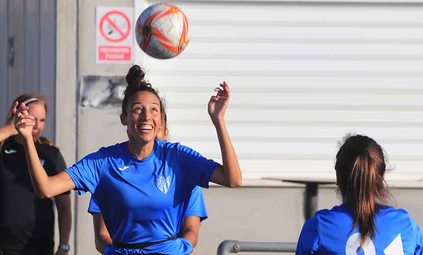 El Sporting arrancará la semana de trabajo con un entrenamiento en Pérez Cubillas este lunes a las 9:00 horas. / Foto: @sportinghuelva.