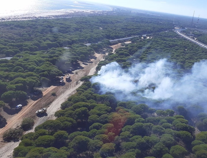 paraje Camino de la Romería de Punta Umbría