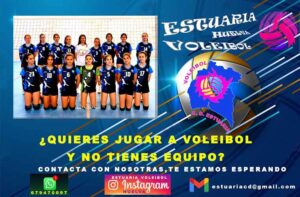 Abierta la campaña de captación de jugadoras del CD Estuaria de voleibol.