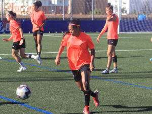 El Sporting de Huelva ha preparado de manera concienzuda su partido del domingo ante el Athletic Club. / Foto: @sportinghuelva.