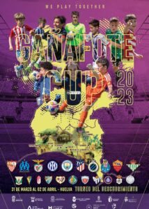 Cartel anunciador de la edición de 2023 de la Gañafote Cup. 