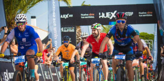 Un centenar de participantes desafiaron el reto de esta I HUEX Non Stop. / Foto: Terraincognita Sport / Vicky Barbadillo.