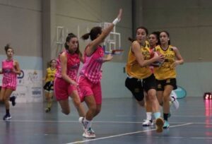 No pudo jugarse el pasado martes el partido CB Mazagón-Ciudad de Moguer de la LNF1 de baloncesto. / Foto FAB Huelva.