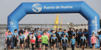 Con iniciativas como la del CD Multideporte queda patente el auge en Huelva de la marcha nórdica.