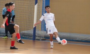 Complicado partido espera al Smurfit Kappa en la cancha del Decorséneca. / Foto: @LaPalmaFS.