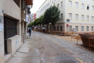 obras de la Calle Palos