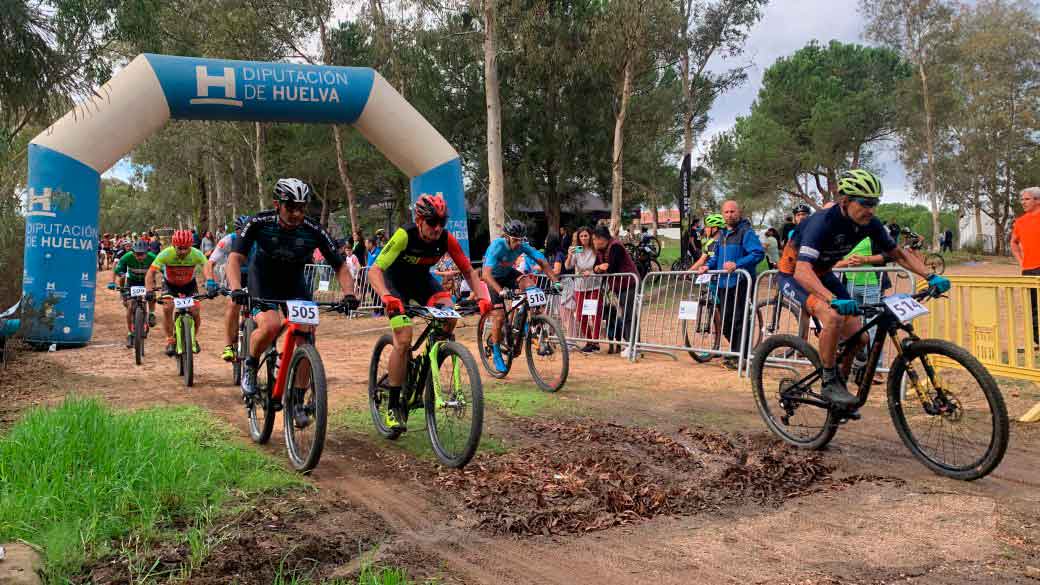 La prueba en San Bartolomé de la Torre cerrará el Circuito Provincial Diputación de Huelva BTT XCO 2022.