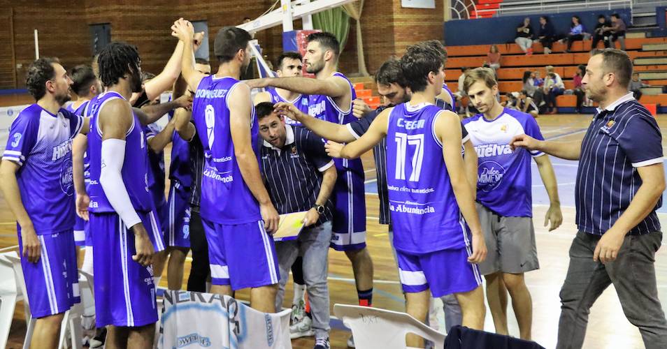 El Ciudad de Huelva va de menos a más y vence sin problemas al Baublock Gymnástica. / Foto: CB Huelva La Luz.