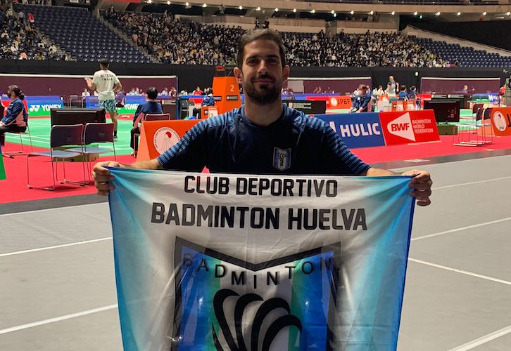 Francisco Motero estuvo participando en el Mundial de Parabádminton en Japón.