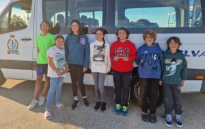 Representantes del Real Club Marítimo de Huelva en la fase final de la Copa de Andalucía de la clase Óptimist.