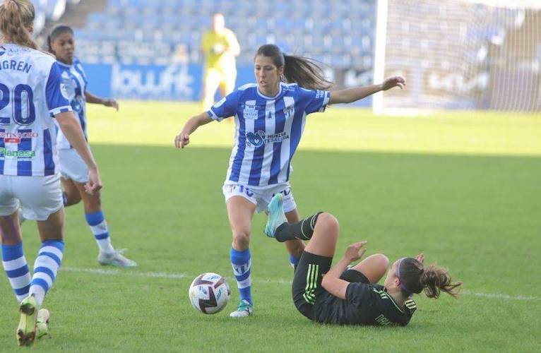 Derrota inmerecida del Sporting de Huelva ante el Real Madrid, en un partido en el que pudo empatar. / Foto: www.lfp.es.