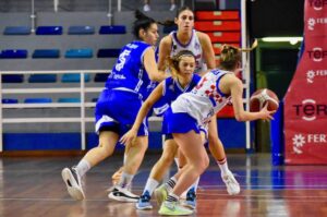 El Universidad de Huelva CDH, favorito en el derbi del sábado ante el CB La Palma. / Foto: CB Huelva La Luz.