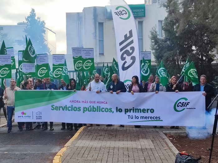 CSIF Huelva se concentra