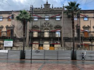 antiguo edificio de Hacienda puerto tartésico del solar de Hacienda