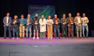 Premiados en la Gala de el Deporte de Punta Umbría en la categoría de Abanderados.