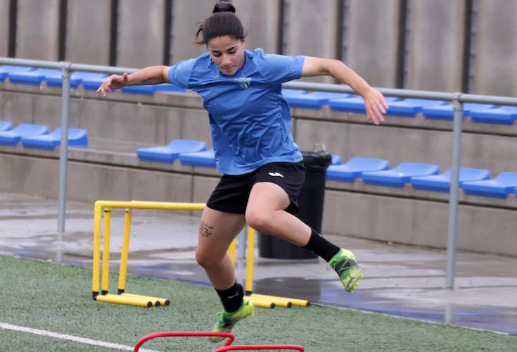 El Sporting de Huelva comenzó a preparar su encuentro del domingo ante el Granadilla Tenerife. / Foto: @sportinghuelva.