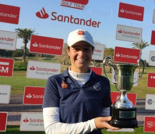Teresa Toscano ganó de forma inapelable el XIX Santander Campeonato de España de Profesionales Femenino de Golf.