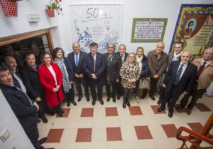 azulejo conmemorativo por su aniversario