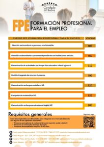 cursos de FPE