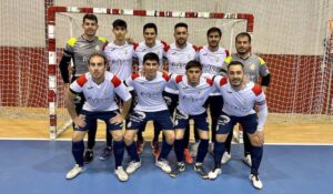 El CD Villalba FS, único equipo de Huelva de la Tercera División de fútbol sala que juega en cada esta jornada. / Foto: @CDVillalbaFS.