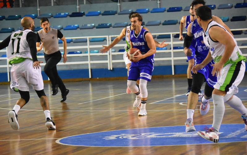 El Ciudad de Huelva espera ganar el sábado en Cáceres y seguir invicto en la Liga. / Foto: CB Huelva La Luz.