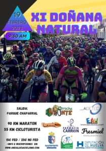 Cartel anunciador de la prueba ciclista que tendrá lugar el próximo 19 de febrero. 