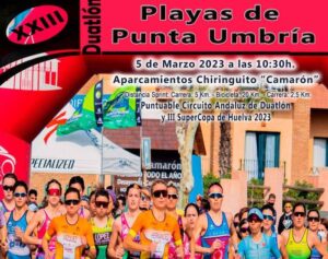 Todo está preparado para la disputa el domingo del XXIII Duatlón 'Playas de Punta Umbría'.