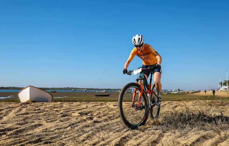 Janina West fue la vencedora en la categoría Élite femenina de la prueba onubense.