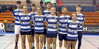 Componentes del IES La Orden C, que están a un paso de conquistar la Liga Andaluza de Clubes-Segunda Nacional.