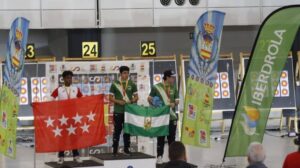 Cristóbal Gómez completó un sensacional torneo coronado con la medalla de oro en Sub 18. / Foto: @clubasirio.