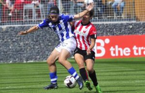 La vuelta a la competición del Sporting será el sábado 4 de marzo ante el Athletic en Lamiya. / Foto: www.lfp.es.