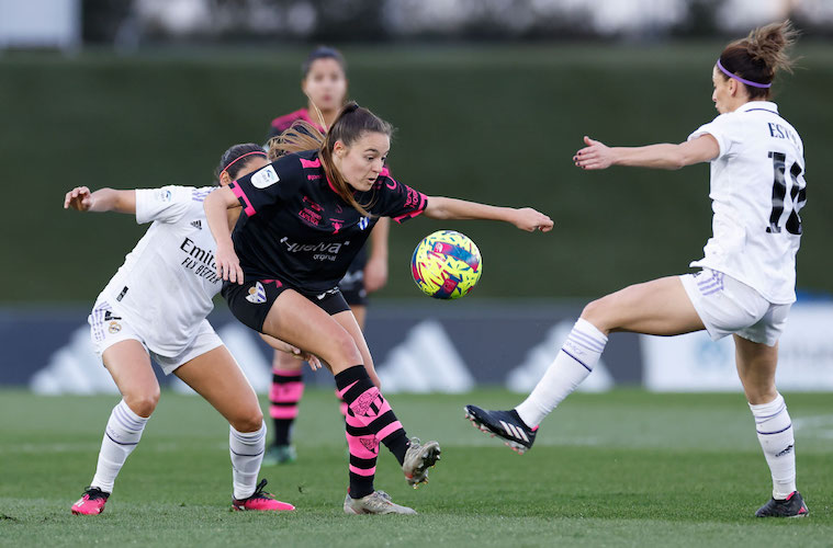 Después del partido del domingo con el Real Madrid, el Sporting descansó el lunes para iniciar este martes la semana de entrenamientos. / Foto: @realmadridfem.