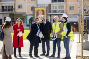 La Plaza de Los Dolores estará terminada en pocos días