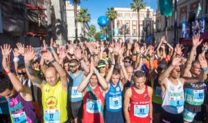 Prolegómenos de la '21K Ciudad de Huelva' del año pasado.