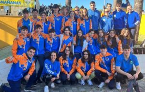 Componentes del Natación Huelva, mejor club de la provincia en el Trofeo FAN. / Foto: @CNHUELVA.