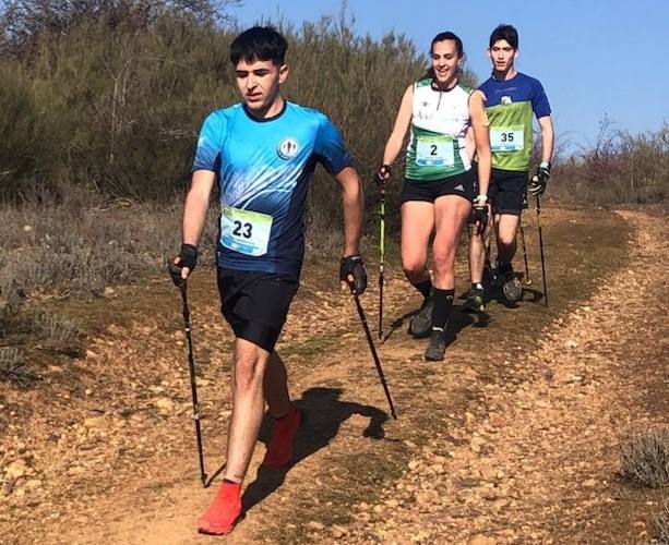 Cuatro medallas conquistó el CD Multideporte de Huelva en la segunda prueba de la Copa de España de Marcha Nórdica.