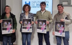 Un momento de la presentación del VI Trail CxM Sierra Abuela de Villanueva de los Castillejos y El Almendro de este domingo.