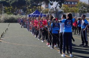 Un momento de la competición en el Polideportivo Municipal Antonio Gil Hernández de Punta Umbría. / Foto: @clubasirio.