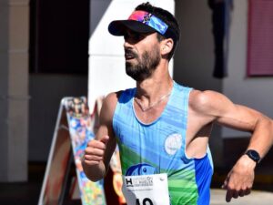 Adrián Andivia impuso su ley en la doble cita que tuvo lugar este domingo en Ayamonte. / Foto: J. L. Rúa.