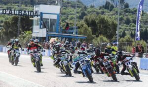 Salida de una de las carreras del fin de semana en el circuito valenciano de Albaida. / Foto: Iván Terrón.