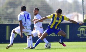 Cádiz Mirandilla y San Roque igualaron a un gol, resultado que no le viene bien a ninguno. / Foto: @genarfornes5.