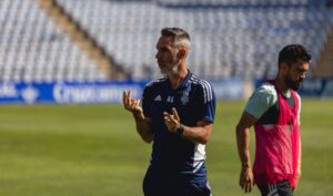 Abel Gómez señala que la Gimnástica Segoviana, rival del Recre, que “cuenta con jugadores con mucha experiencia". / Foto: @recreoficial.