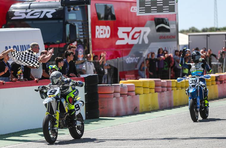 Paquito Gómez brilló con luz propia en el circuito de Tarancón donde logró la victoria.