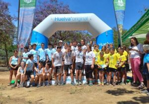 Huelva, gran triunfadora del CADEBA 2023 de Marcha Nórdica que ha tenido lugar en el Parque Moret de la capital onubense.