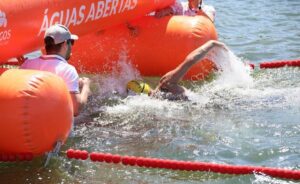 Excelente actuación del onubense Rubén Gutiérrez en el Campeonato Nacional de Portugal Natación en Aguas Abiertas.