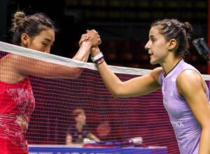 Tras ganar a Michelle Li, ahora Carolina Marín se cita en la semifinal del Abierto de Tailandia con la surcoreana An Se Young. / Foto: Badminton Photo.