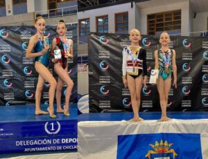 Representantes del GR Huelva en el Campeonato que tiene lugar en Valencia.