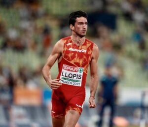 Quique Llopis reaparece en Huelva, tres meses después de sufrir una grave caída en la final de los Europeos de pista cubierta de Estambul (Turquía). / Foto: /www.yosoynoticia.es.